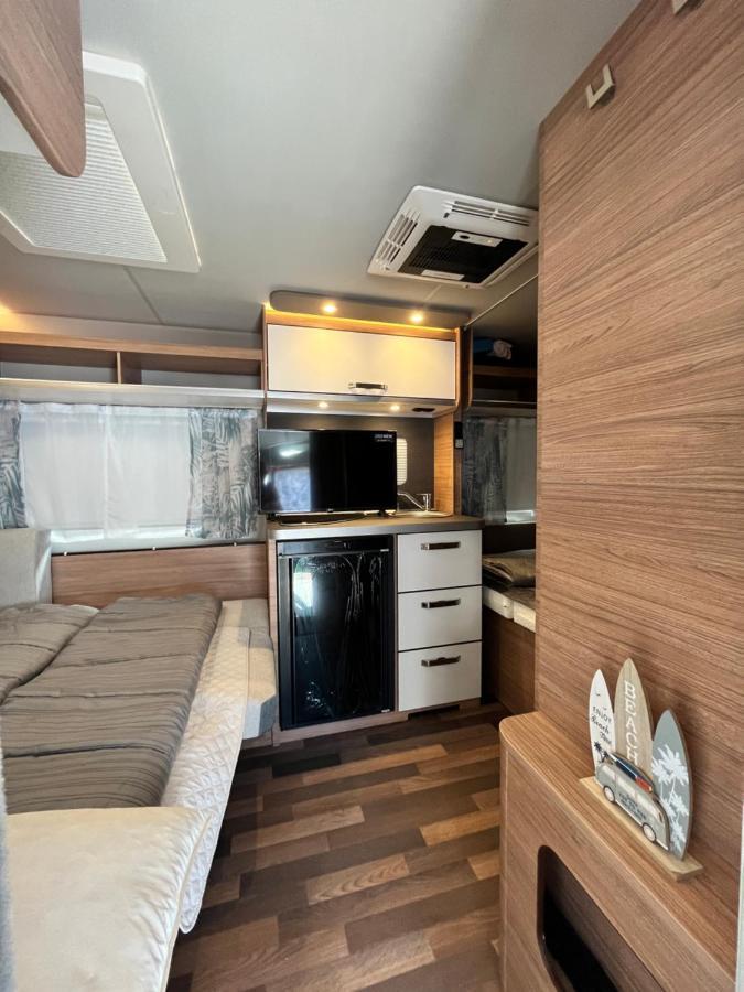 Dalmacia Mobile Homes And Caravans At The Beach بريفلاكا المظهر الخارجي الصورة